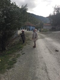 Turhan Kuytul köyü biriktirme ve isale hattı ölçümü